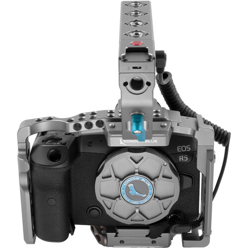 Kondor Blue Canon R5/R6 Full Cage with Top Handle - Image 3